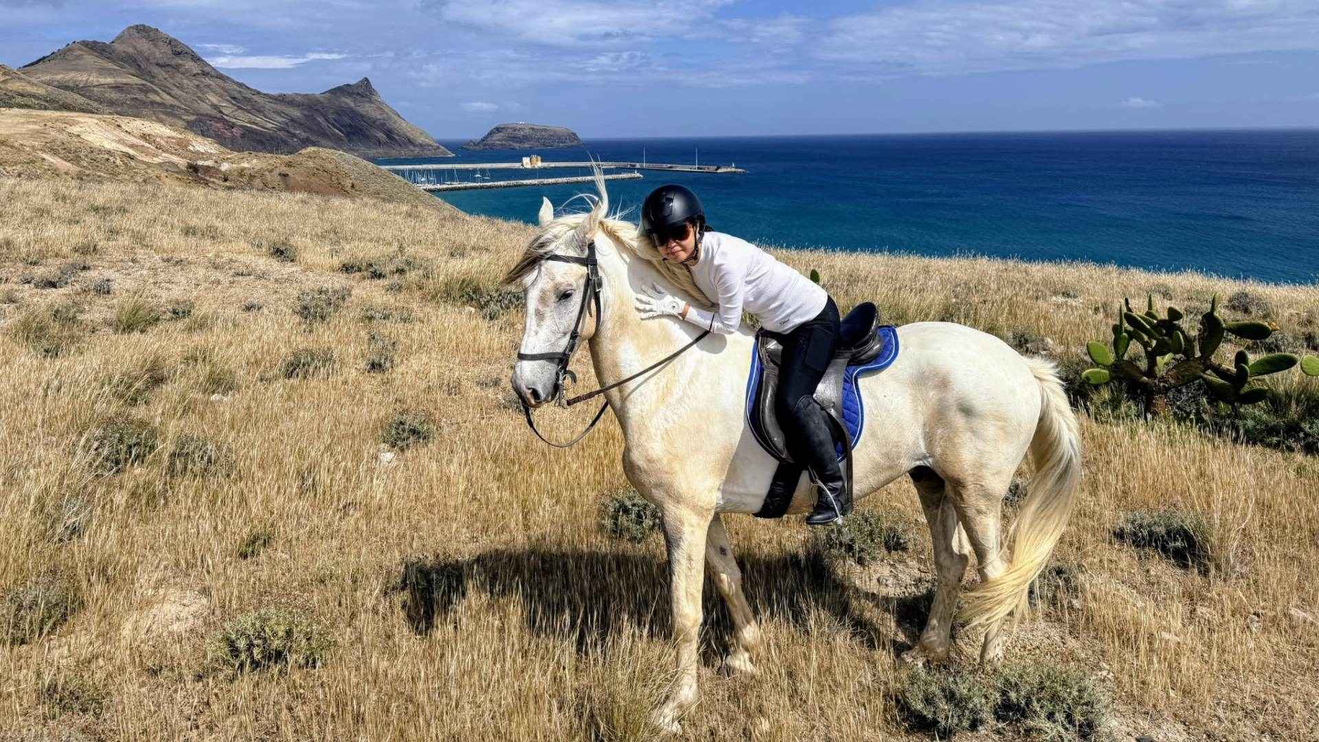 Advanced Horse Riding in Porto Santo – Trotting and Galloping