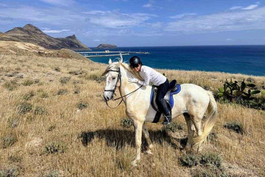 Advanced Horse Riding in Porto Santo – Trotting and Galloping