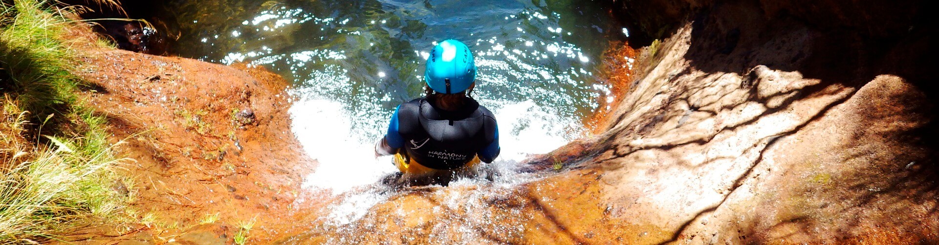 Beginners Canyoning in Madeira Island