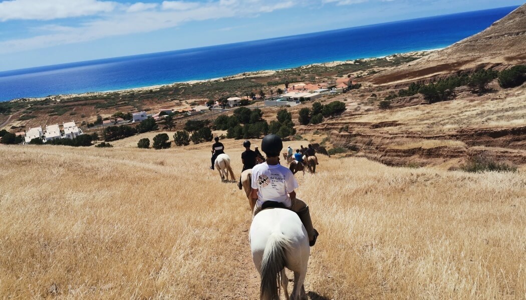 Horse riding in Porto Santo Flores Viewpoint