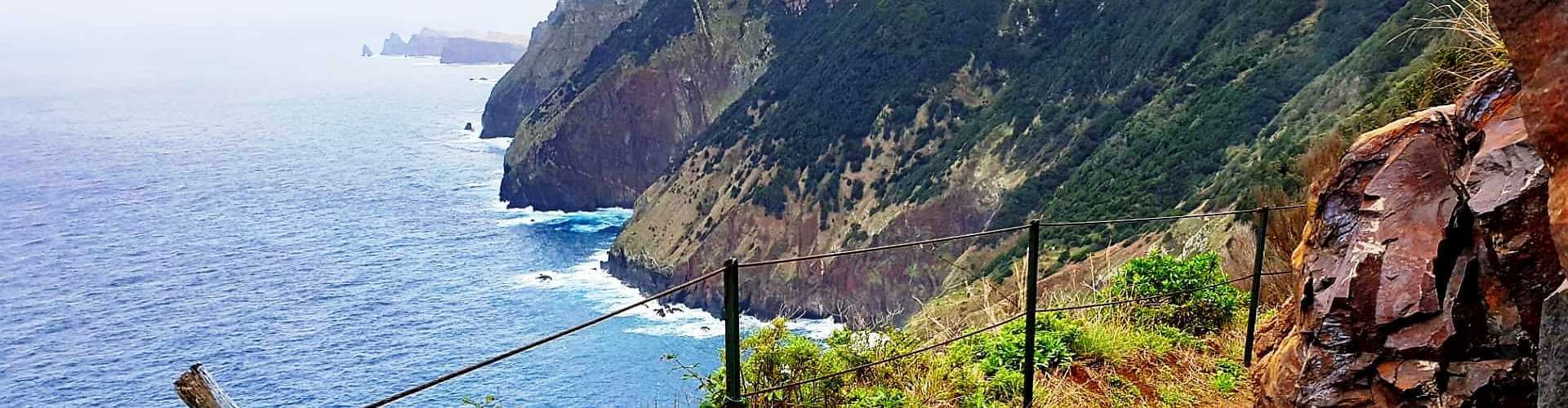 Larano Cliff Walk in Madeira