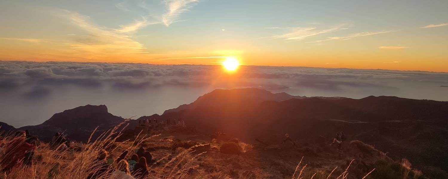 Transfer privado Ida e Volta ao nascer do sol no Pico do Areeiro