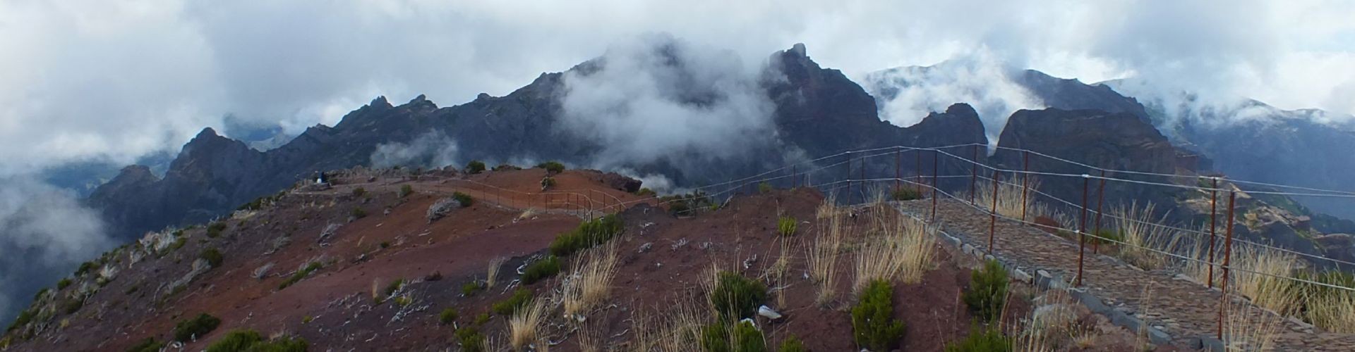 Miradouro do Pico Ruivo Viewpoint in Madeira Island