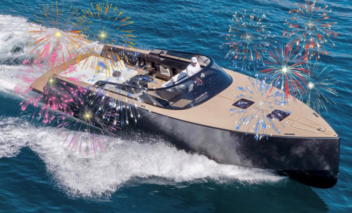 New Year Fireworks Show in Madeira on a Luxury Private Boat