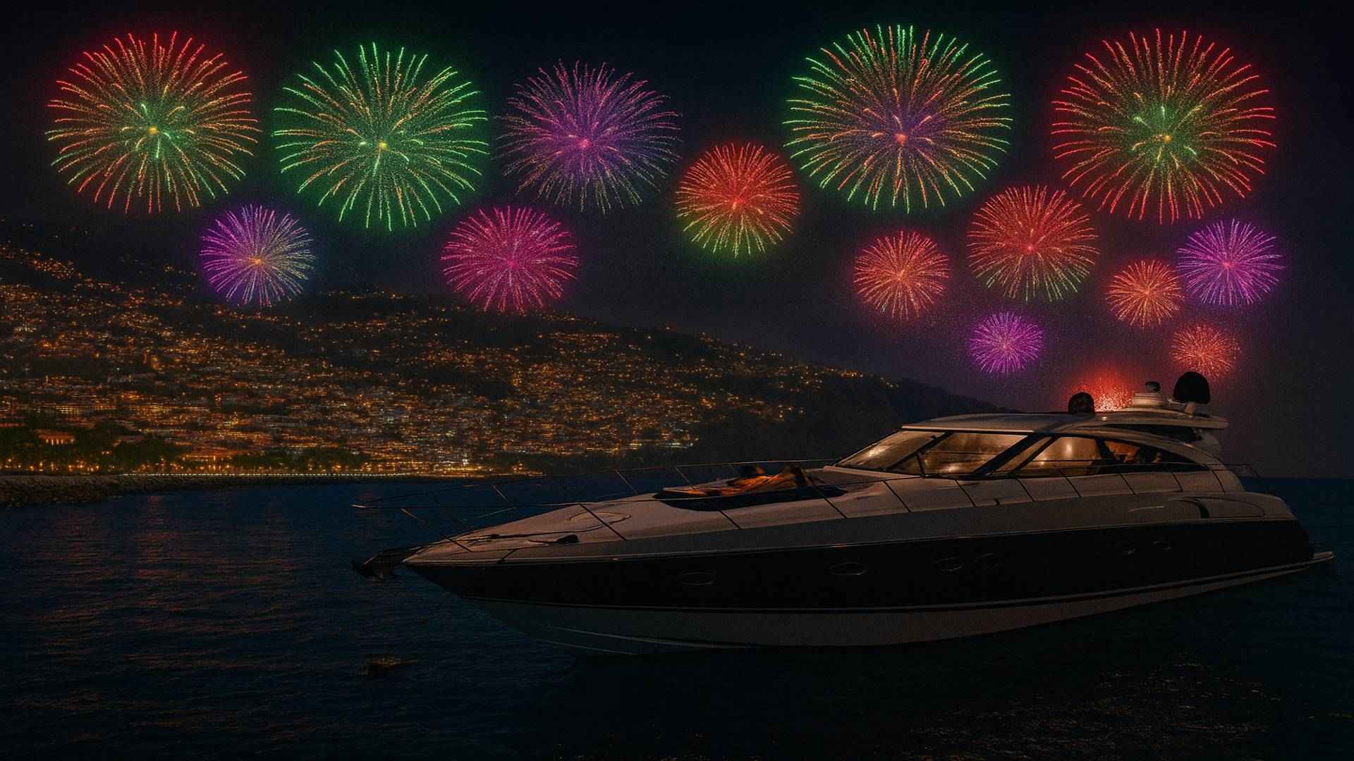 New Year's Eve Extravaganza on a Private Luxury Yacht in Madeira