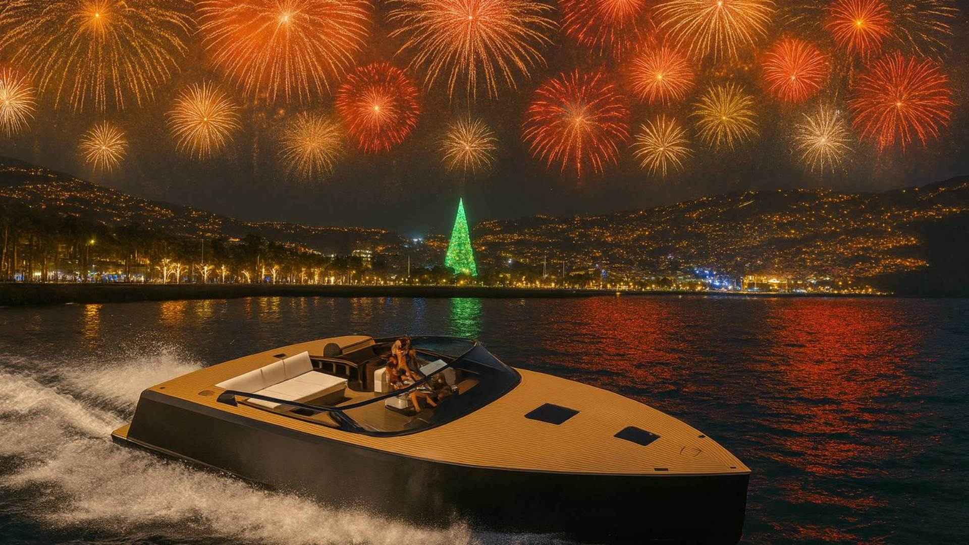 New Years Fireworks Show in Madeira on a Luxury Private Boat (1)