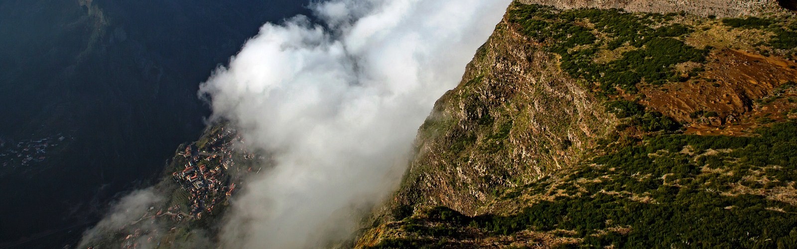 Paredao View Point in Curral Das Freiras, Madeira Island