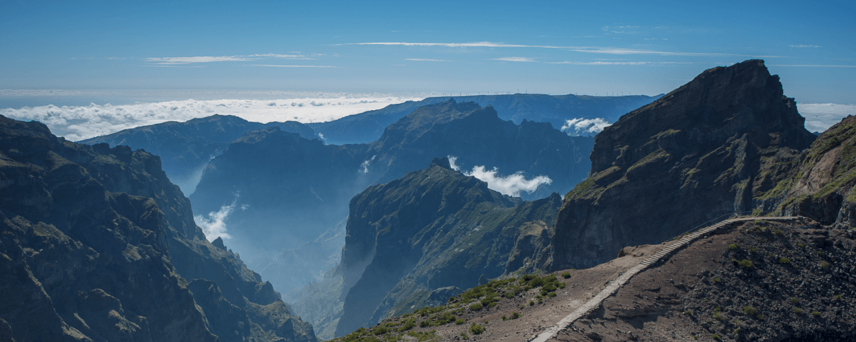 Pico do Areeiro Stairway to Heaven Hike