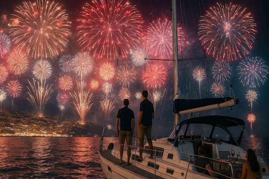 Madeira New Year – Private Fireworks Cruise with Chef & Champagne