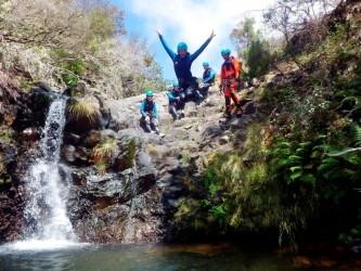 Beginners Canyoning in Madeira Island