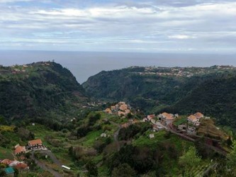 Cabeço do Rosto Viewpoint Miradouro, Ilha, Santana, Madeira