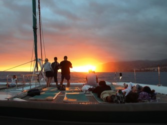 Catamaran Sunset Trip in Madeira Island