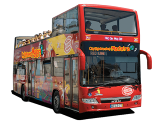 City Gold CR7 Red Bus City Sightseeing Funchal