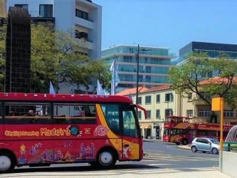 City Gold Red Bus Autocarro Turístico Funchal Tour