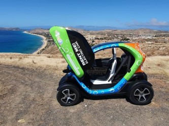 City Bubbles Electric Car Rental in Porto Santo