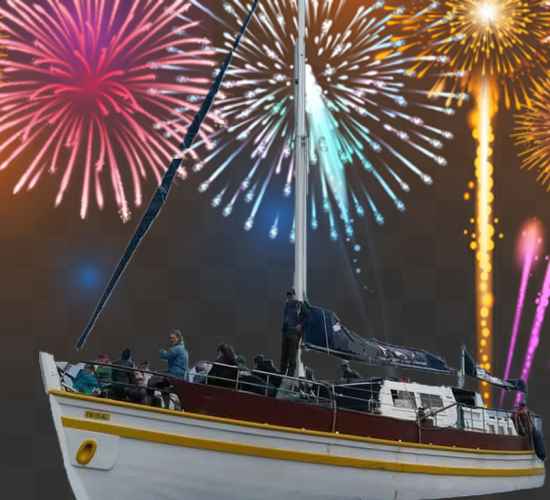 Experience Madeira's New Year Fireworks Show from Boat