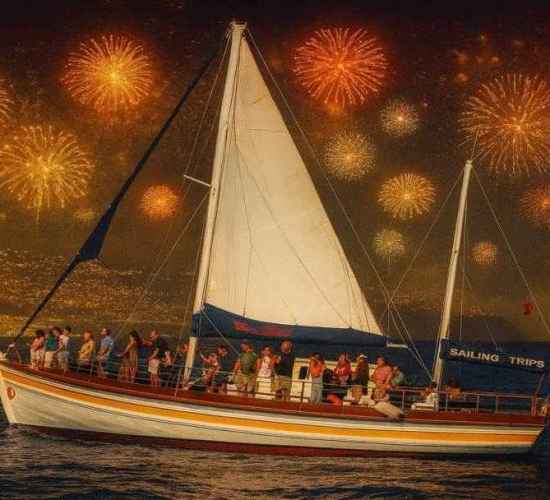 Experience Madeira's New Year Fireworks Show from Boat