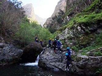 Local Intermediate Canyoning in Madeira