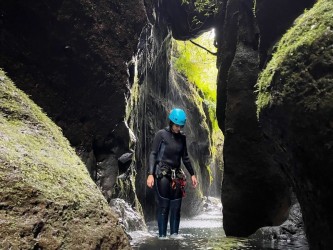 Canyoning Intermédio Local na Madeira