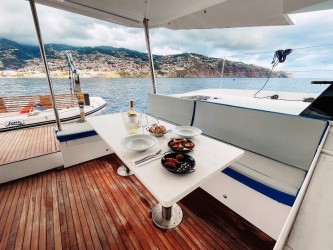 Luxury Private Catamaran Charter Funchal New Year Fireworks