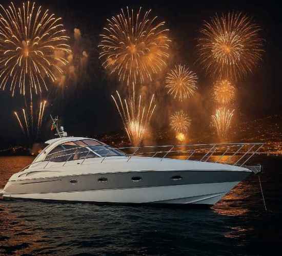 Madeira Atlantic Festival Fireworks Cruise on a Private Yacht