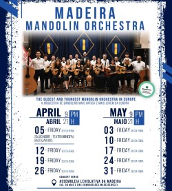Madeira Mandolin Orquetra April May Concerts