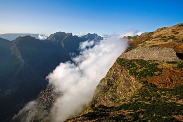 Paredao View Point in Curral Das Freiras, Madeira Island