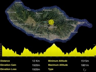 Pico do Areeiro Medium Trail Tour  in Madeira Island