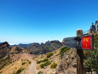 Pico do Areeiro Viewpoint in Madeira Island