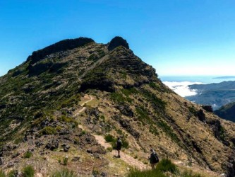The PR1.3 Vereda da Encumeada Hiking Trail in Madeira