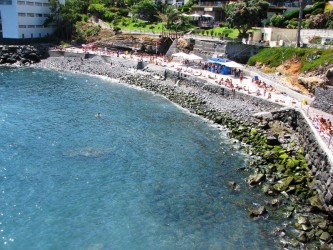 Gorgulho Beach, Funchal, Madeira island