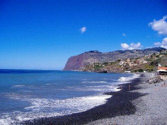 Praia Formosa Beach, Funchal, Madeira Island