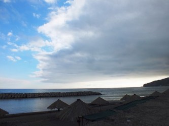 Ribeira Brava Beach in Madeira Island