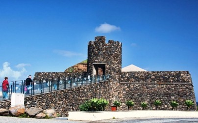 Sao joao baptista fort in porto Moniz, Madeira Island
