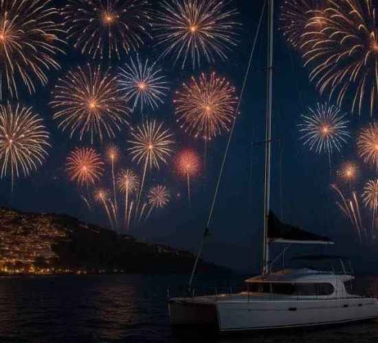Small Group Catamaran for Madeira Reveillon Fireworks Show