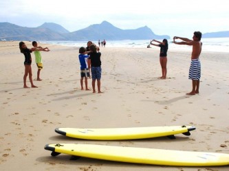 Stand up paddle lessons in Porto Santo