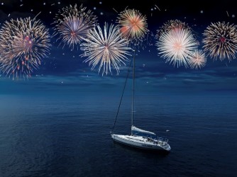 Unforgettable Madeira New Year's Eve Fireworks at Sea Sailing Yacht