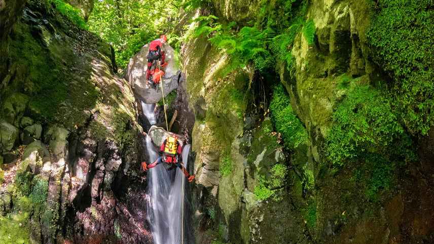 Canyoning in Madeira Fajã do Rodrigues Level 4