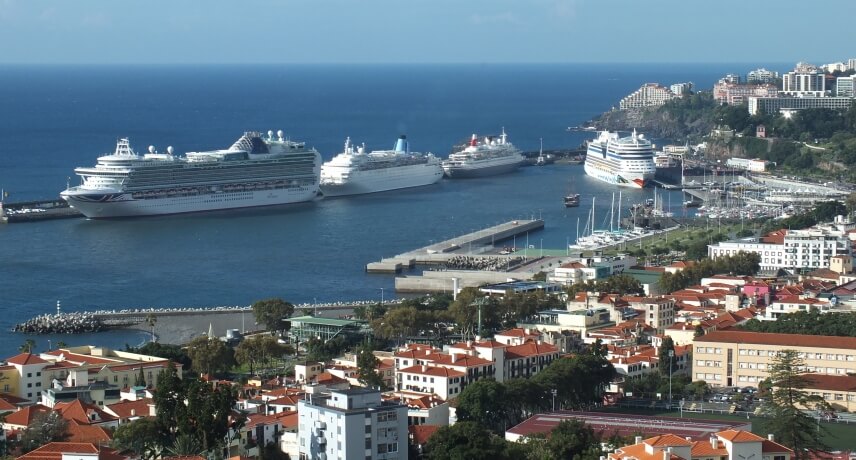 Funchal From Cruise Ship