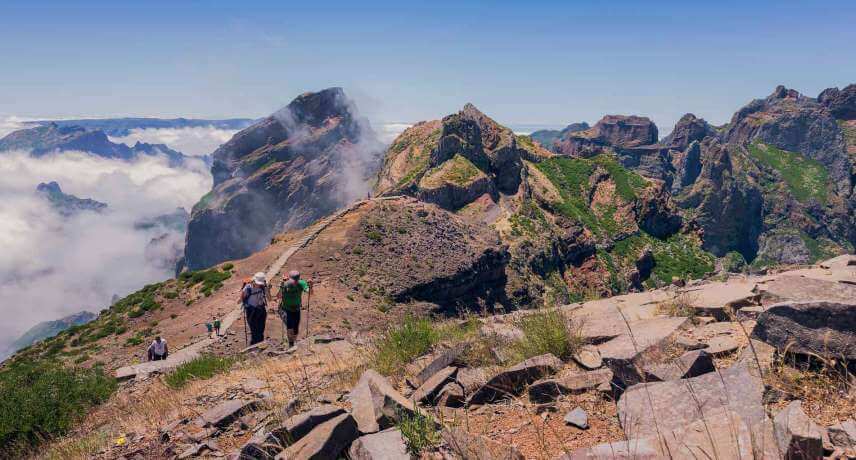 How to get to Pico do Areeiro - Hike from Pico Areeiro to Pico Ruivo