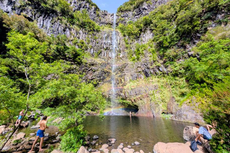 Lagoa do Vento Waterfall hike Lagoa do Vento Waterfall hike